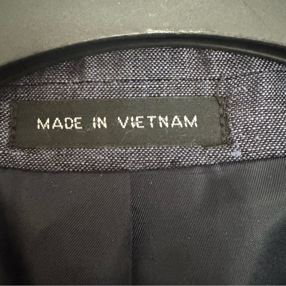 Paulo Solari 100% Linen Navy Sportcoat Blazer – Size 52R $50 - Picture 3 of 7